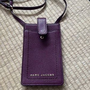 Marc Jacobs Leather Phone Crossbody bag